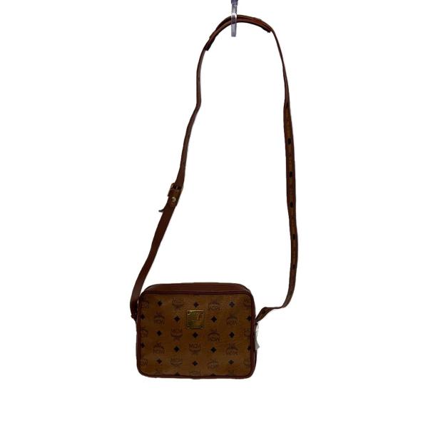 MCM◇ショルダーバッグ/レザー/BRW : セカンドストリートYahoo