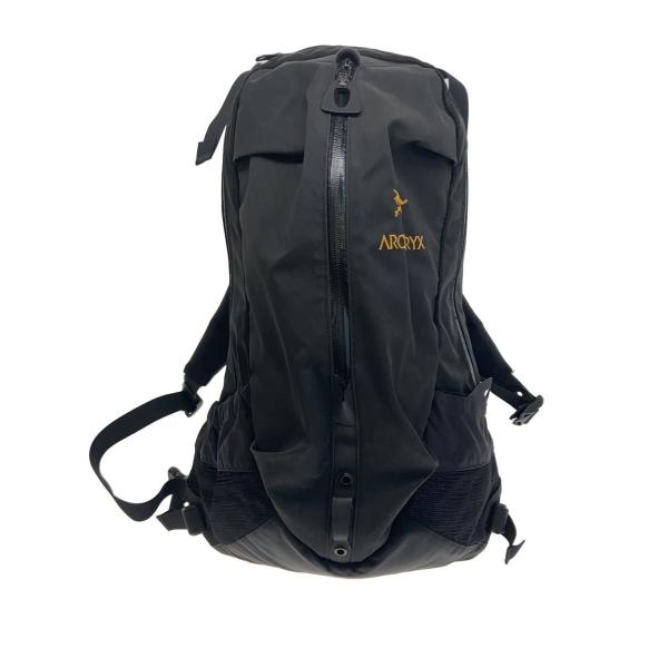 Arc'teryx ブラックバックパック ARC'TERYX◇リュック/ナイロン/BLK/11T-00137909 : セカンドストリート