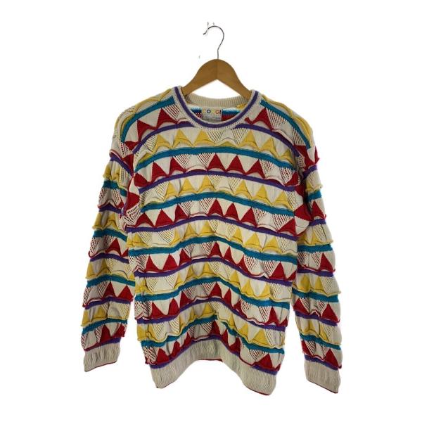 COOGI◇ニット・セーター(厚手)/M/コットン/WHT : セカンド COOGI◇ニット・セーター(厚手)/M/コットン/WHT : セカンド