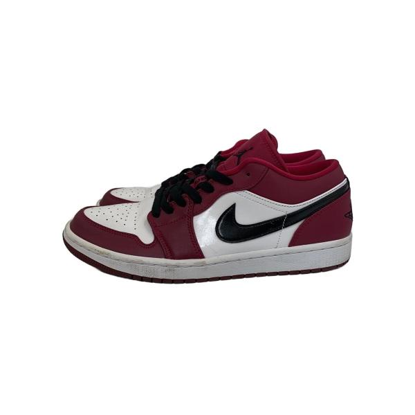 NIKE◆AIR JORDAN 1 LOW/エアジョーダン 1 ロー/レッド/553558-604/28cm/BRD//