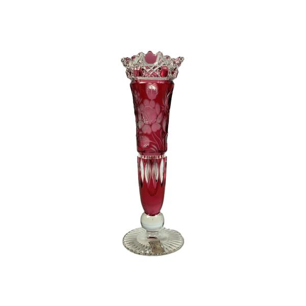 Meissen◇壷・花瓶/RED/フラワーベース : セカンドストリートYahoo!店