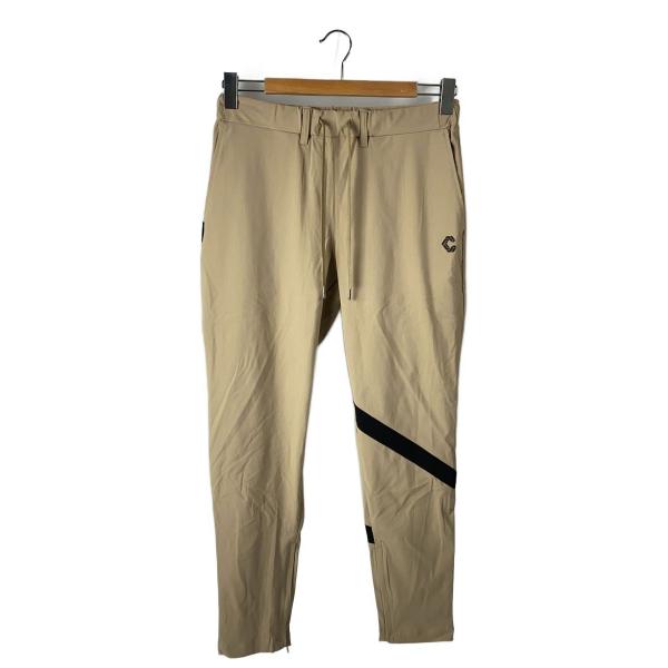 CRONOS◇トラックパンツ/ナイロンパンツ/ボトム/S/ナイロン/BEG/CR-SP