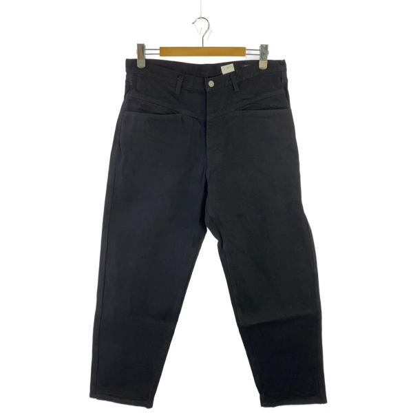 COMOLI / 22SS/ブラックエクリュストレートパンツ/4/デニム/BLK COMOLI◇ストレートパンツ/3/デニム/BLK/C03-03005 : セカンド