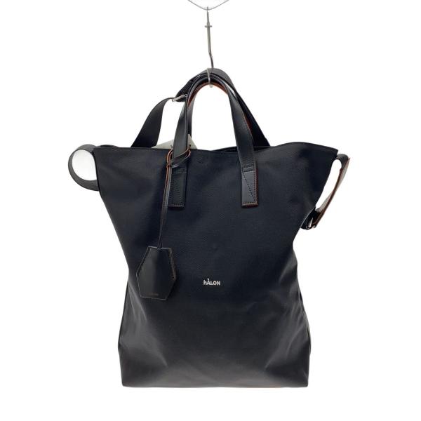 haLON ブラック トートバッグS hALON◇トートバッグ/ナイロン/BLK// : セカンドストリートYahoo!店