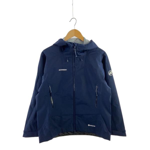 MAMMUT◇Alpine Guide HS Hooded Jacket/L/ゴアテックス/NVY/1010