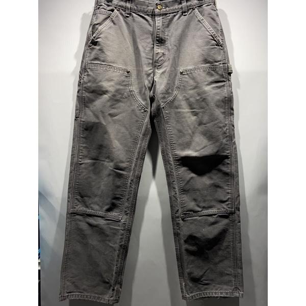Carhartt◇ダブルニー/ペインターパンツ/34/コットン/GRY/B136 GVL