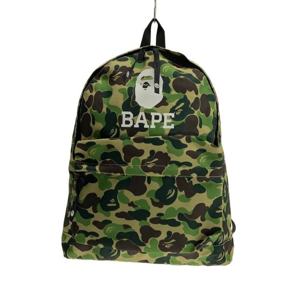 A BATHING APE◇リュック/--/GRN/チェック/001GDH201002X : セカンド