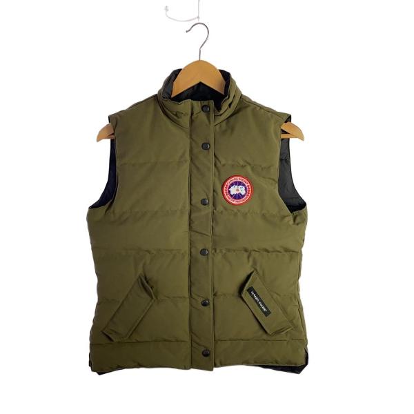   Freestyle Vest ダウンベスト CANADA GOOSE◇FREESTYLE VEST/ダウンベスト/M/ポリエステル/KHK/2832L