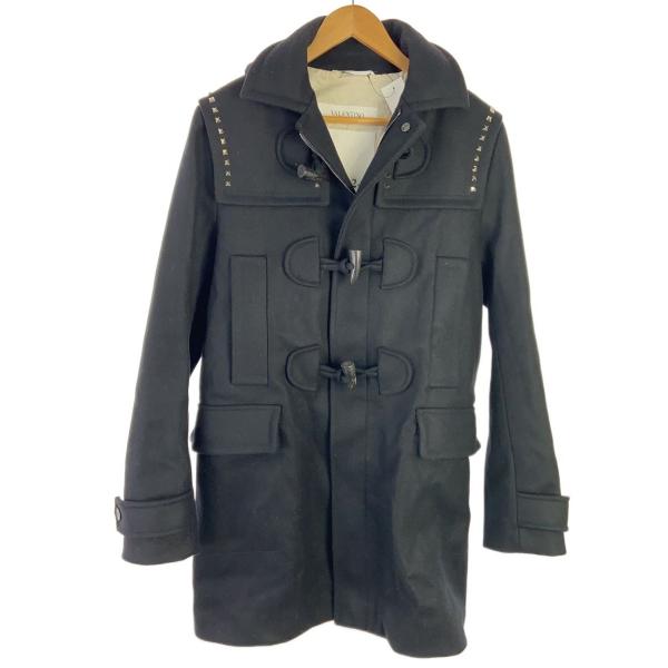 【美品】19AW VALENTINO ウールメルトン ダッフルコート VALENTINO◇ダッフルコート/46/ウール/BLK : セカンドストリートYahoo