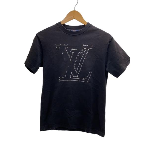 LOUIS VUITTON◇Tシャツ/XS/コットン/BLK/RM202M NPG HJY03W