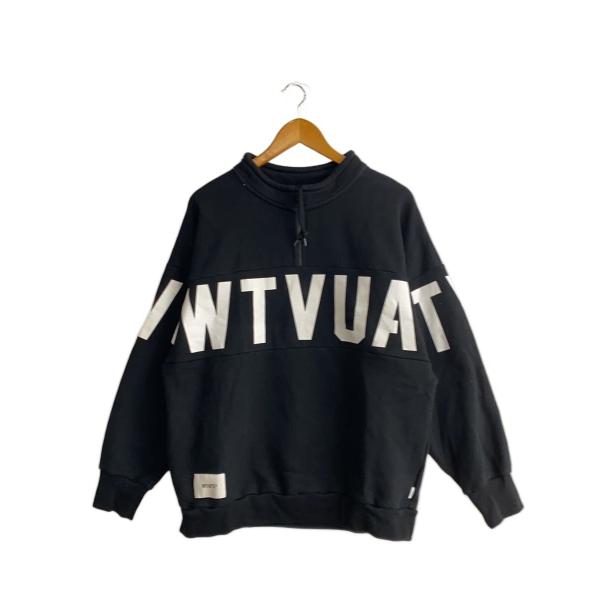 WTAPS◇スウェット/1/コットン/BLK/212ATDT-CSM12 : セカンド