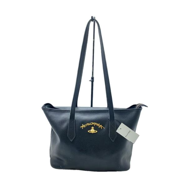 Vivienne Westwood◇ハンドバッグ/レザー/内側汚れ有/傷有 : セカンド