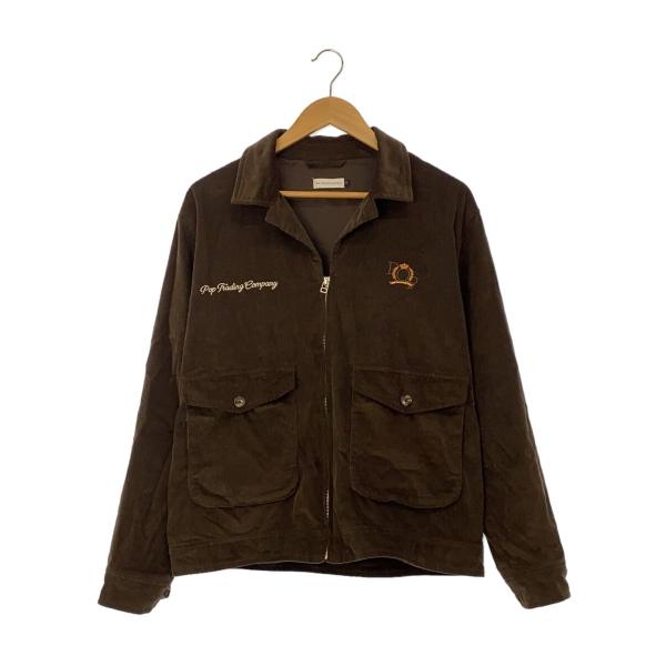POP TRADING COMPANY コーデュロイ シャツジャケット POP TRADING COMPANY◇ジャケット/M/コーデュロイ/BRW : セカンド