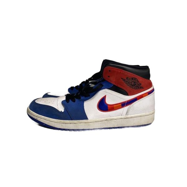 NIKE◆ハイカットスニーカー/27.5cm/BLU/852542-146