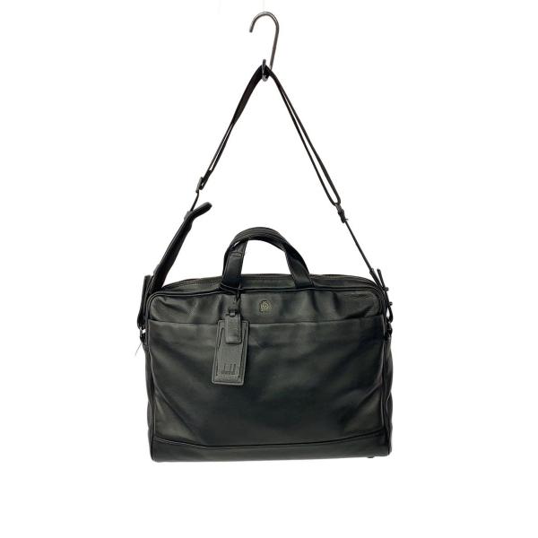 dunhill ブラック レザー ショルダーバッグ dunhill◇ショルダーバッグ/レザー/BLK : セカンドストリートYahoo!店
