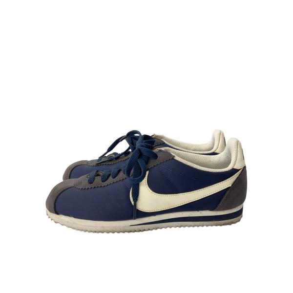 NIKE/ナイキ/RODEO CROWNS/ロデオクラウンズ/スニーカー/ブルー/青/24.5㎝/レディース/コルテッツTXT/ウィメンズ/クラシック/中古品 NIKE◇WMNS CLASSIC CORTEZ NYLON/ウィメンズクラシックコルテッツ