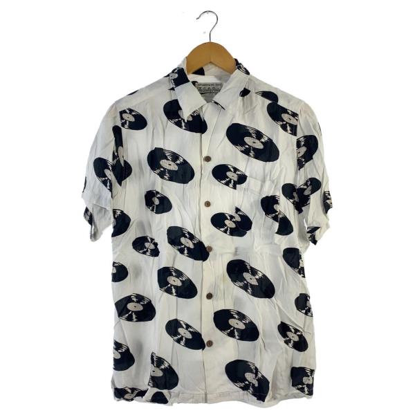 WACKO MARIA◇アロハシャツ/M/レーヨン/WHT/19SS// : セカンド