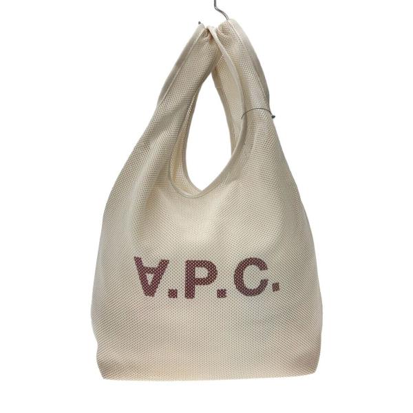 A.P.C.◇トートバッグ/ポリエステル/WHT// : セカンドストリートYahoo