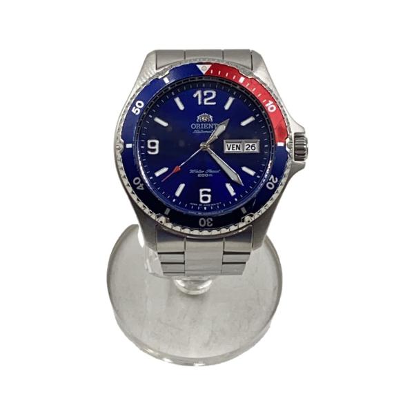 オリエント/自動巻腕時計/アナログ/ステンレス/NVY/SLV