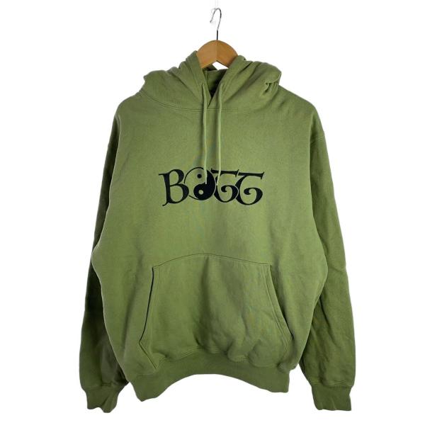 BoTT◇2Y Hoodie/パーカー/L/コットン/KHK/無地/243bott28 : セカンド