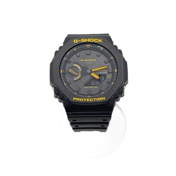 CASIO / クォーツ腕時計・G-SHOCK/デジアナ/ラバー/BLK CASIO◇ソーラー腕時計_G-SHOCK/デジアナ/ラバー/BLK/BLK : セカンド