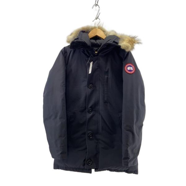   343BJM ダウンジャケット XS CANADA GOOSE◇ダウンジャケット/M/ポリエステル/BLK/3438JM
