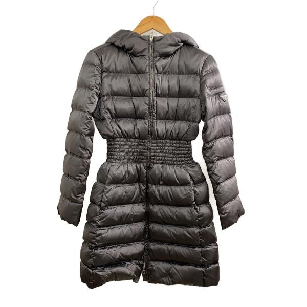 PRADA◇ダウンジャケット/40/--/グレー/無地/29B364 R152/プラダ