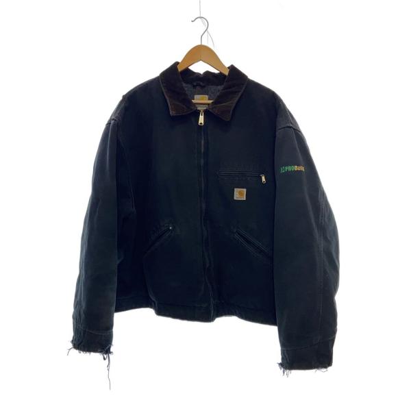 Carhartt◇ジャケット/デトロイトジャケット/USA製/裏地ブランケット