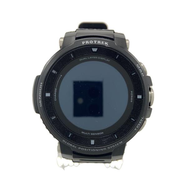CASIO PRO TREK WSD-F30 デジタル腕時計 ブラック CASIO◇Smart Outdoor Watch PRO TREK Smart WSD-F30-BK [ブラック