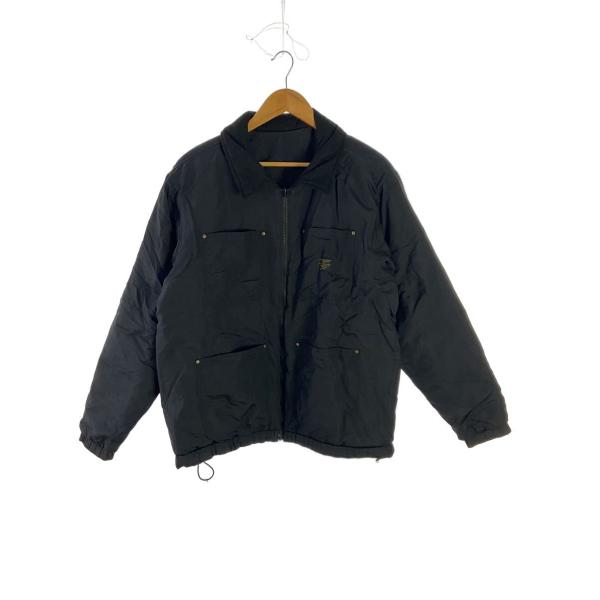 FTC◇ブルゾン/REVERSIBLE PUFFY WORK JACKET/L/ナイロン/BLK