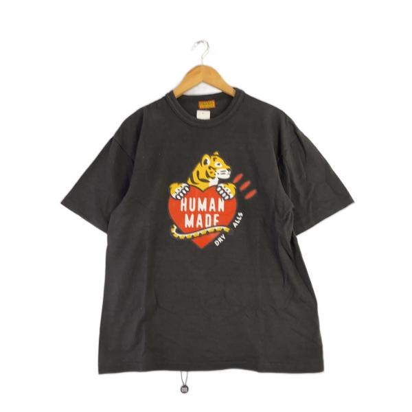 HUMAN MADE◇25AW/GRAPHIC T-SHIRT/Tシャツ/XL/コットン/BLK