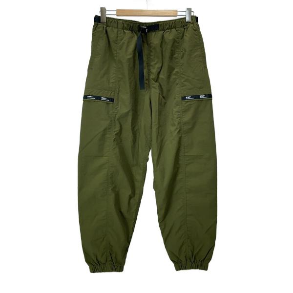WTAPS / カーゴパンツ/--/コットン/KHK/無地/222WVDT-PTM07 WTAPS◇JUNGLE STOCK TROUSERS/カーゴパンツ/3/コットン/BLK/222WVDT