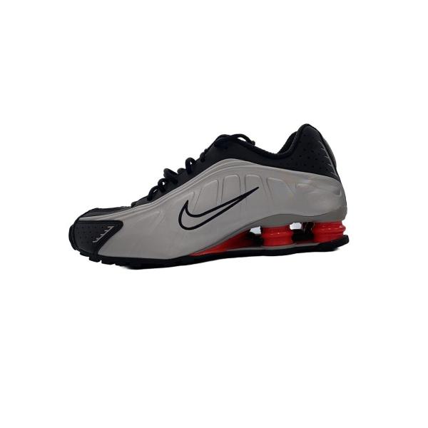 NIKE◆SHOX R4/ショックス/ブラック/BV1111-008/26.5cm/BLK//