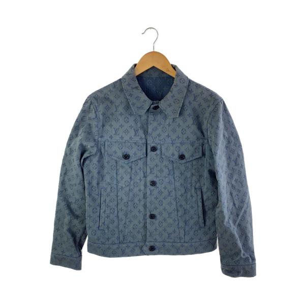 LOUIS VUITTON Gジャン　アウター　ジャケット LOUIS VUITTON◇L/モノグラムデニムジャケット/Gジャン/44/コットン