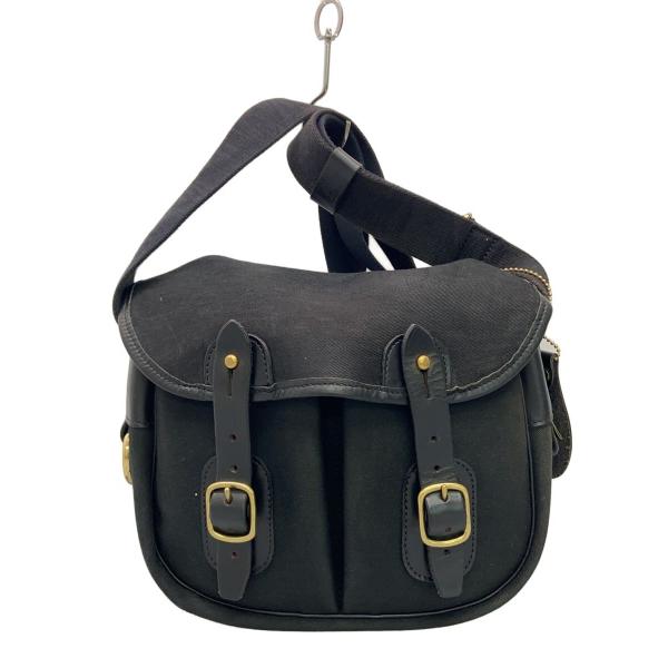 BRADY◇ショルダーバッグ/コットン/BLK/NORFOLK/少々色褪せ有