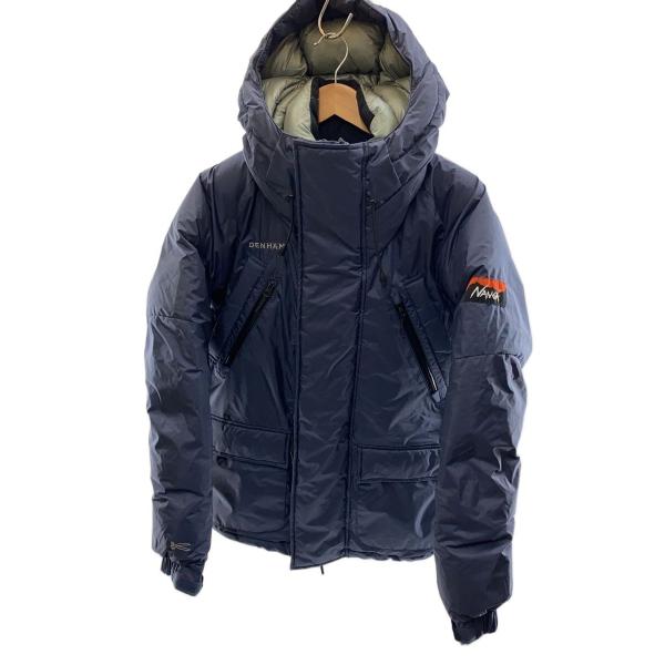 DENHAM◇×NANGA/ダウンジャケット/M/ナイロン/NVY/01-23-11-20-002
