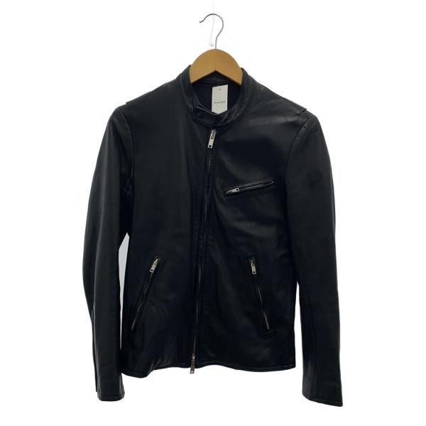 Lithium homme◇シングルライダースジャケット/44/牛革/BLK/lh22-0194