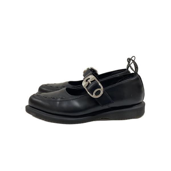 Dr.Martens◇CAMMEY/メリージェーン/安全ピン/シューズ/UK5/BLK/レザー