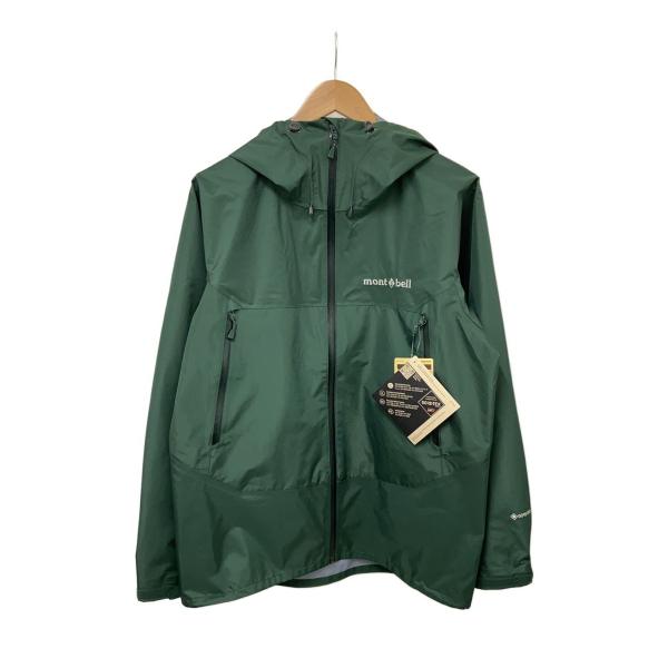mont-bell◇レイントレッカー ジャケット MENS/M/ナイロン/GRN/無地