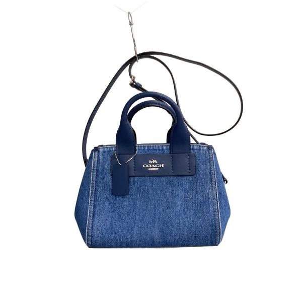 COACH◇ショルダーバッグ/デニム/IDG/CAL16 : セカンド