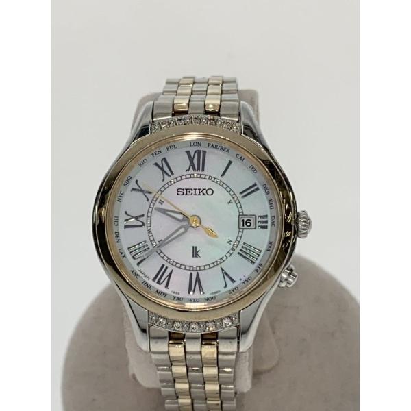 SEIKO◇ソーラー腕時計/アナログ/1b35-0al0 : セカンドストリートYahoo