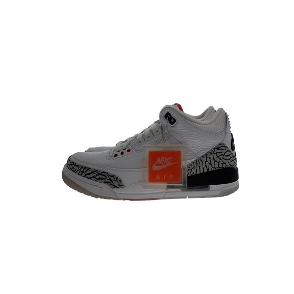 NIKE◆AIR JORDAN 3 RETRO NRG/エアジョーダンレトロ/ホワイト/923096-101/26cm/WHT