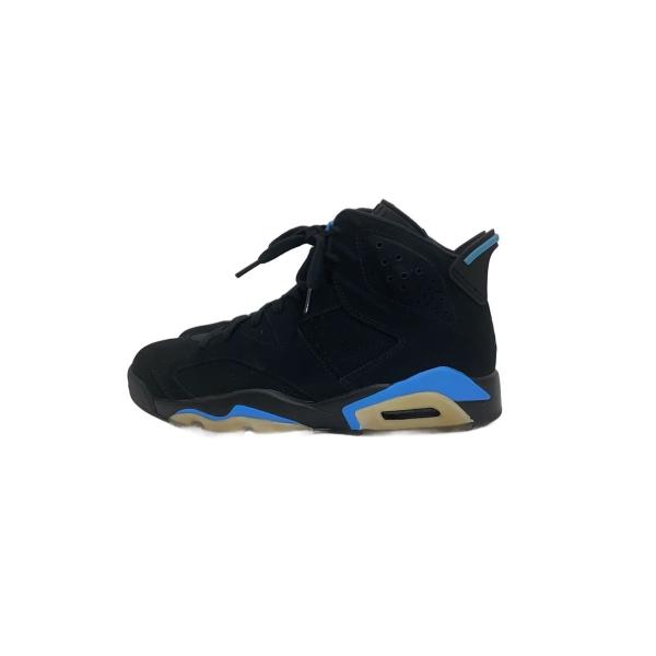 NIKE◆AIR JORDAN 6 RETRO/エアジョーダンレトロ/ブラック/384664-006/26cm/BLK//