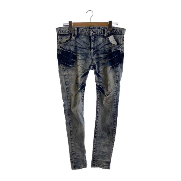 TORNADO MART◇スキニーパンツ/LL/デニム/IDG/無地/631-2117902