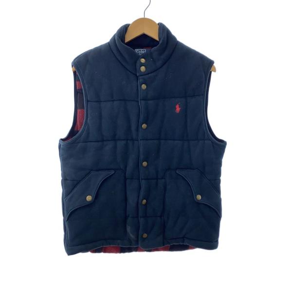 POLO RALPH LAUREN / ジャケット/M/コットン/BEG/無地 POLO RALPH LAUREN◇ダウンジャケット/M/コットン/BLK/無地 : セカンド