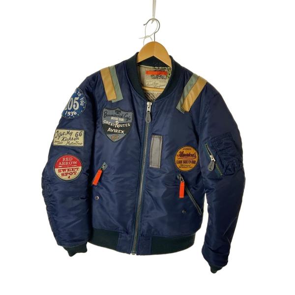 AVIREX U.S. NAVY SEALS L 迷彩柄 フライトジャケット 極美品】AVIREX