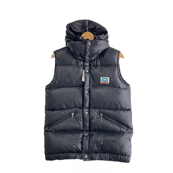 MOUNTAIN EQUIPMENT◇ダウンベスト/M/ナイロン/BLK/無地/421342