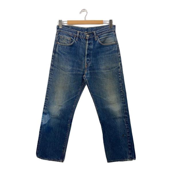 60s LEVI’S 501 BIGE S vステッチ 501xx 506xx Levi's◇VT/60s/BIGE/501/Vステッチ/ストレートパンツ/33/デニム/IDG