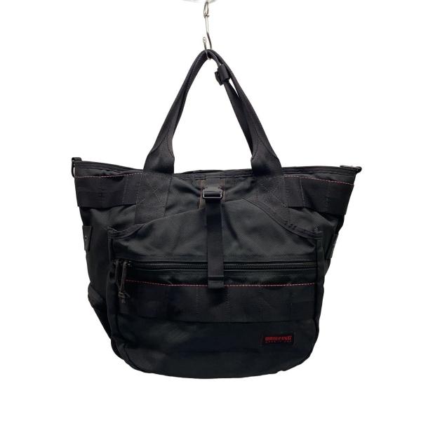 BRIEFING◇CLOUD GYM WIRE/ストラップ欠損ショルダーバッグ/BLK/無地