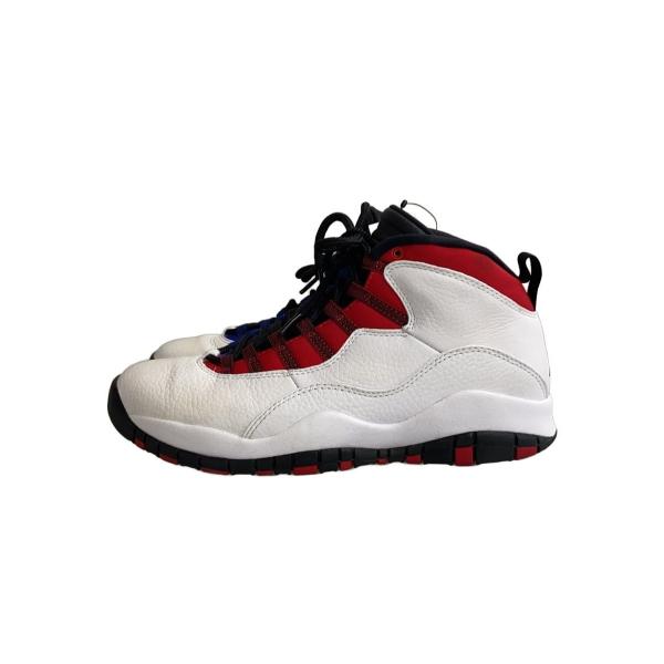 NIKE◆AIR JORDAN 10 RETRO/エアジョーダンレトロ/ホワイト/310805-160/27.5cm/WHT//